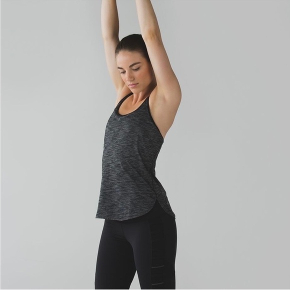 Lululemon What The Sport Singlet II Tank Top Racerback Women’s 2 Luon Black - Picture 1 of 10